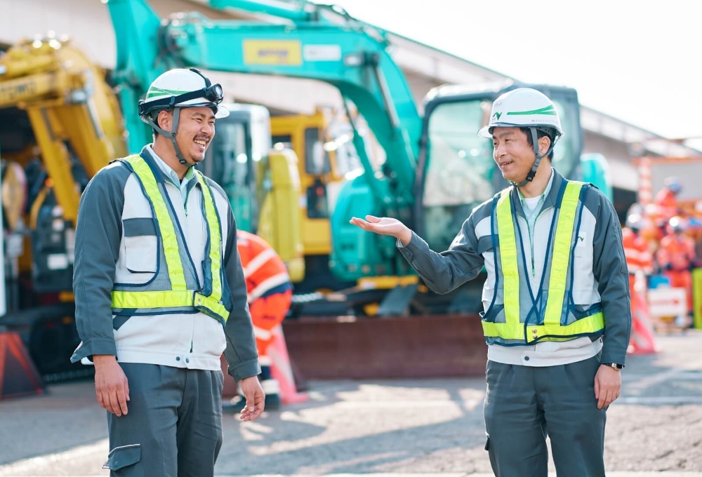 社内報（あなたの家族の働く姿）撮影風景（撮影日：2022年3月）