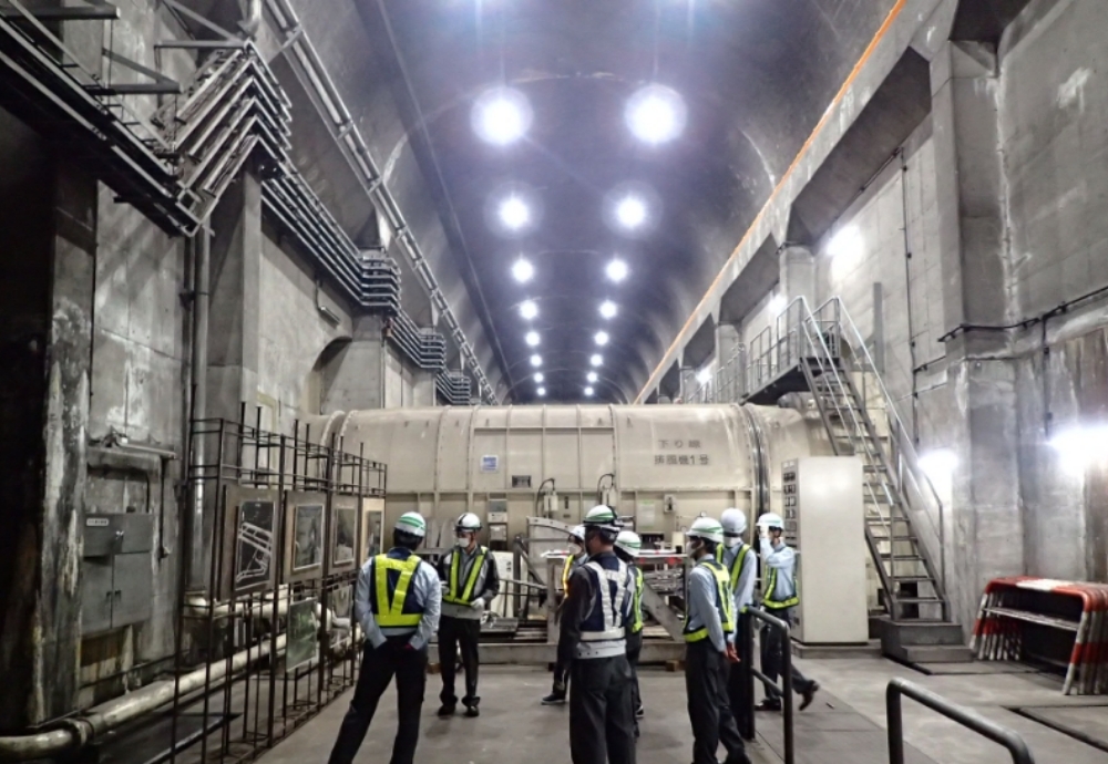 若手・経験者採用社員の現場見学会の様子（撮影日：2020年9月）